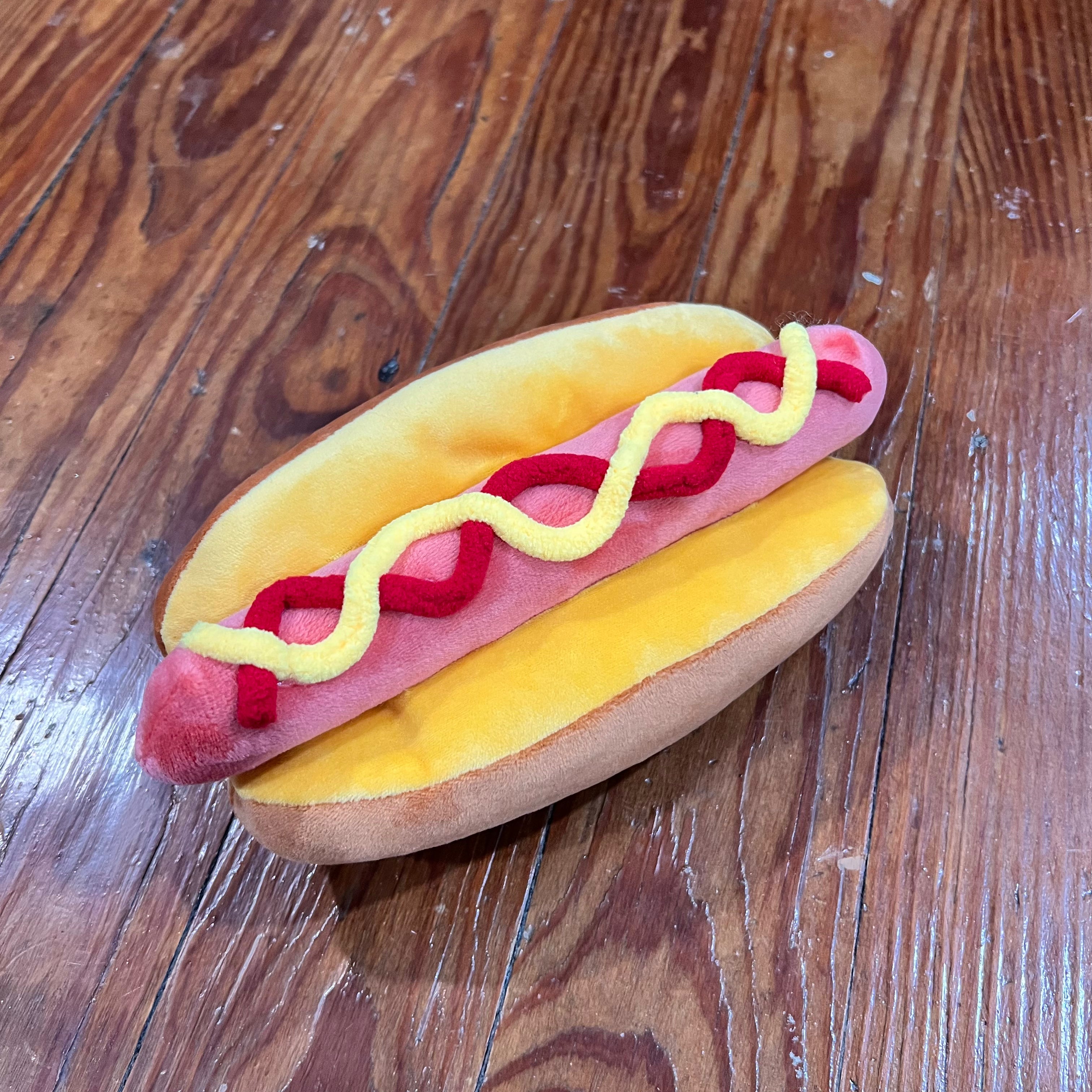 新品リメイク品 HOTDOG柄 8 inch hotdog wreath attachment- 63697HOTDOG – MB Crafts