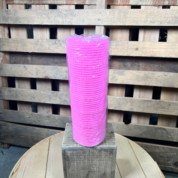 10" x 10Y pink jute  mesh - RY831222