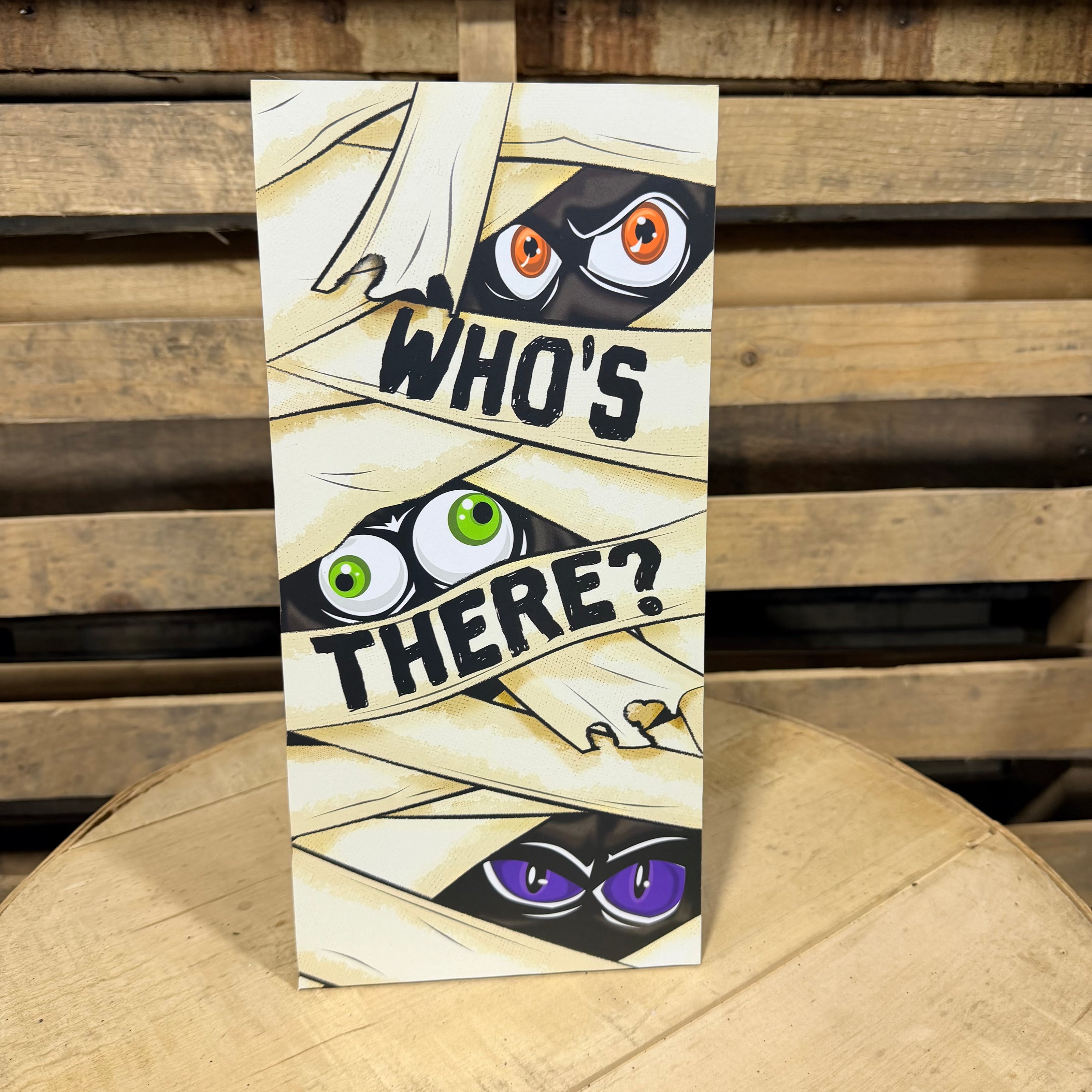 12.5” Mummy sign - AP7417A9