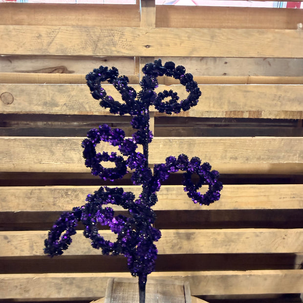 25" Glitter spike coil pick - HH1378Y2