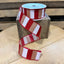 1.5 ” x 10yd  gingerbread glitter stripe  Wired Ribbon - RGH107227
