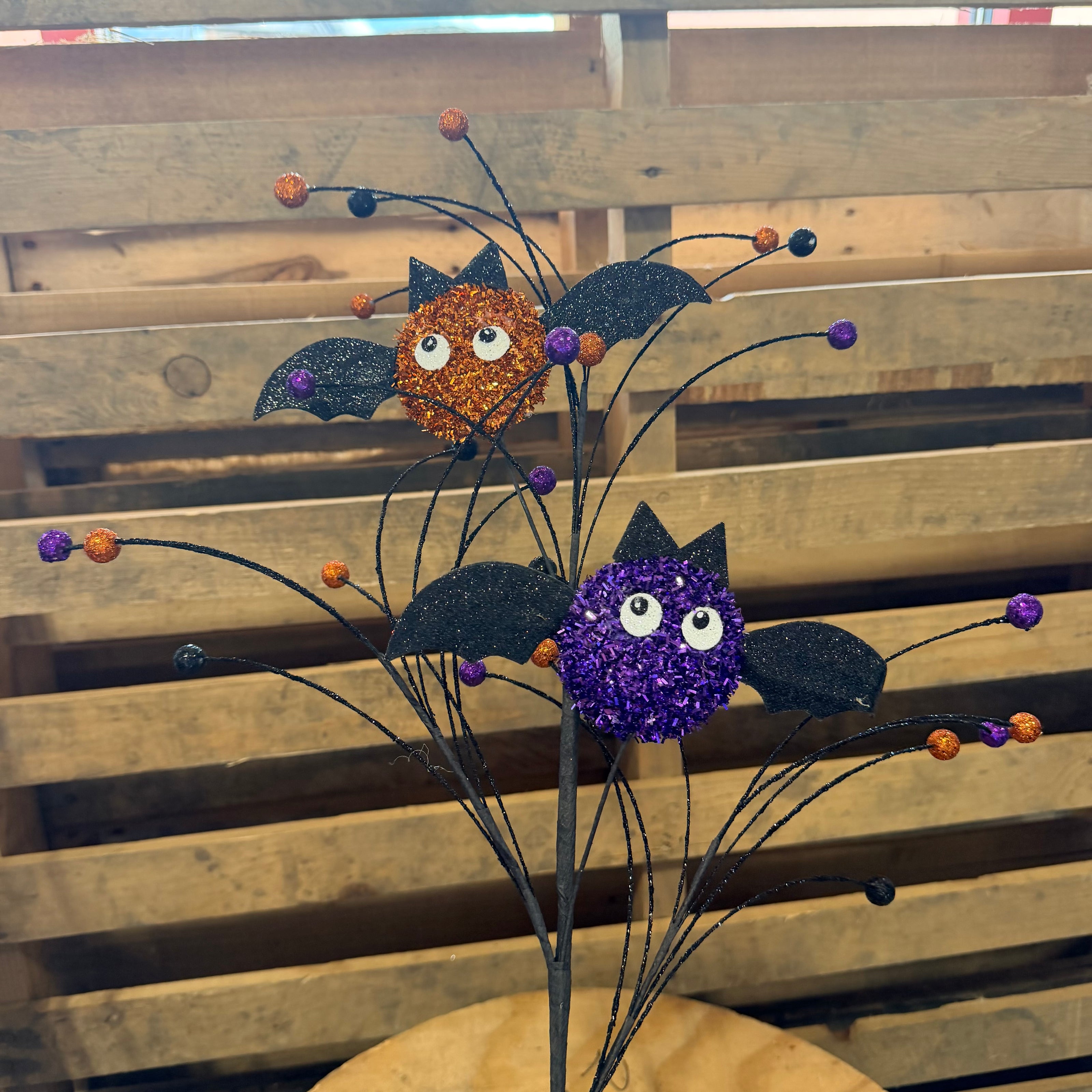 30” Glitter Bat Stray  - HH141320