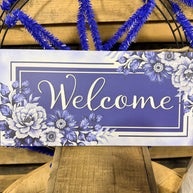 Blue Chinoiserie wreath kit - DIY wreath kit - Chinoiseriekit1