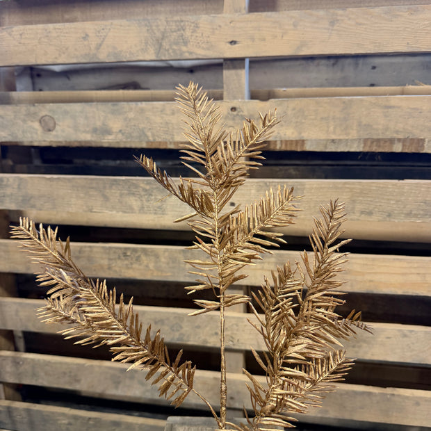 23.5 Inch Washed hemlock spray  - XV767950