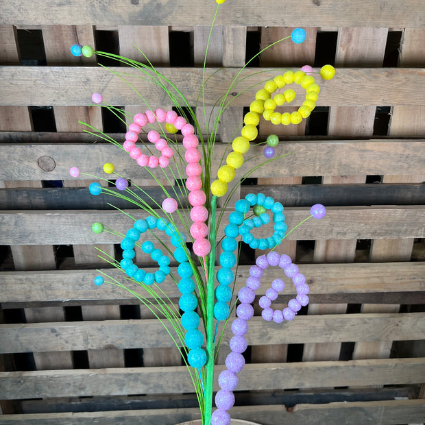 34" Curly Ball Spray - 61963EAS