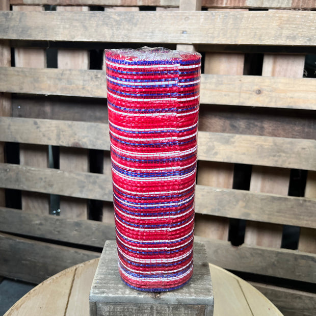 10" x 10Y Vertical stripe mesh - RE1369YN