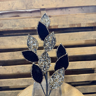 27.5 Inch Bling leaf spray  - XS2528K3