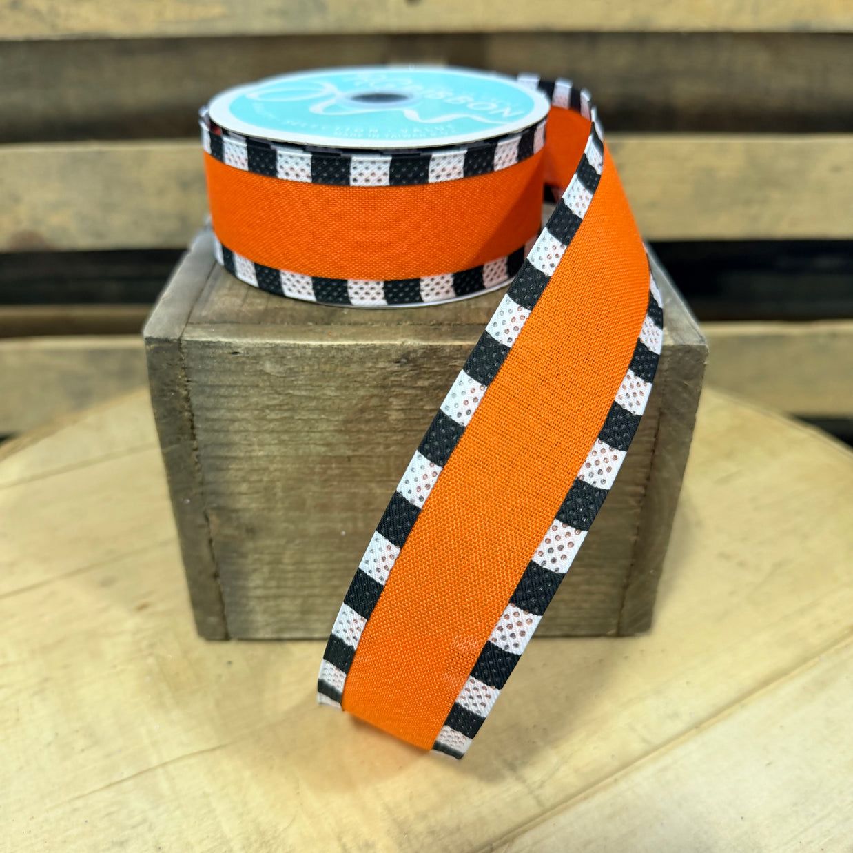 1.5" x 10Y Stripe Wired Ribbon - RGC8134P2