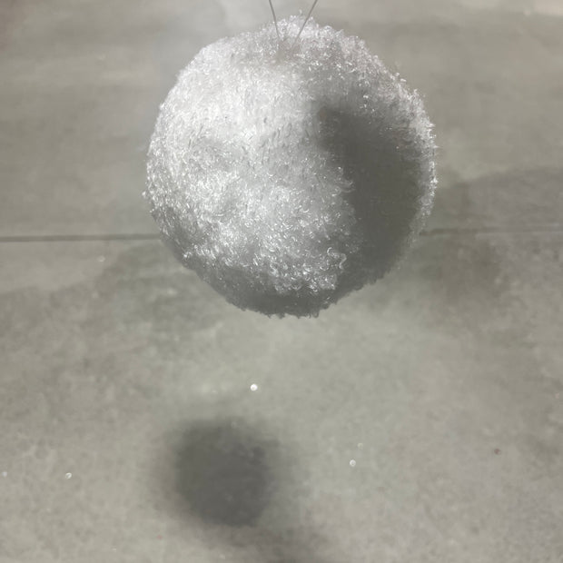 5”  snowball ornament - XJ7152