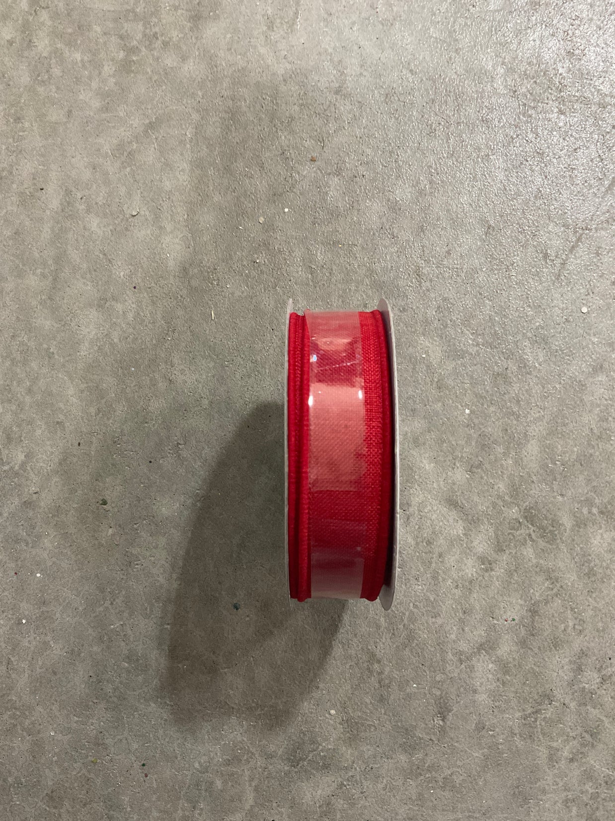 7/8 ” x 10yd red Wired Ribbon - RG727824