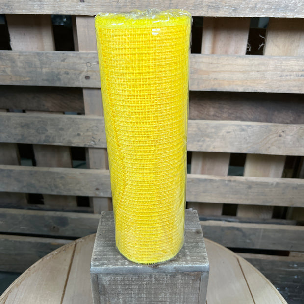 10" x 10Y yellow fabric mesh, wreath making supplies, summer design materials, RY831229