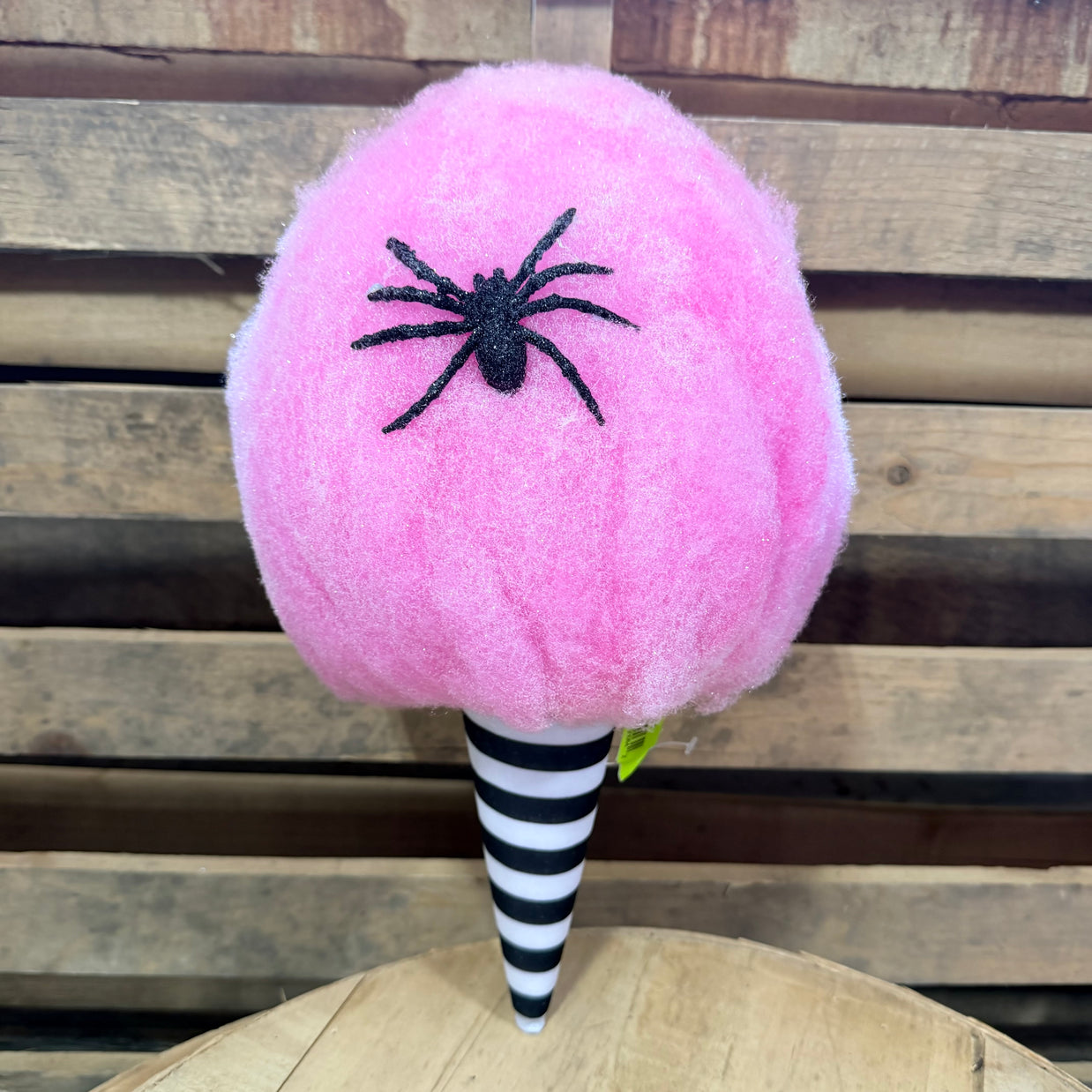 14" Pink Glitter Cotton Candy   - 57374PK
