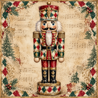 10” Nutcracker sign