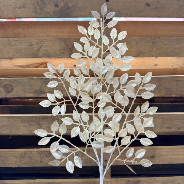 28" Pearl Leaf Spray - 86811PEARL