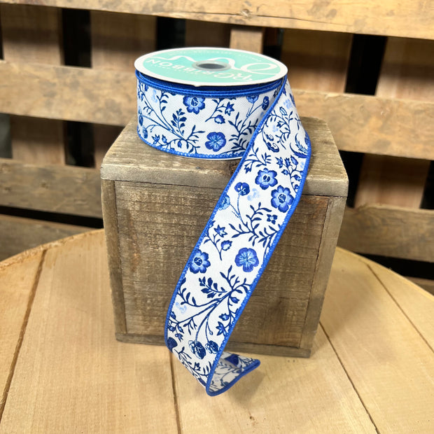 1.5" x 10Y Chinoiserie Wired Ribbon - RGF1576WR