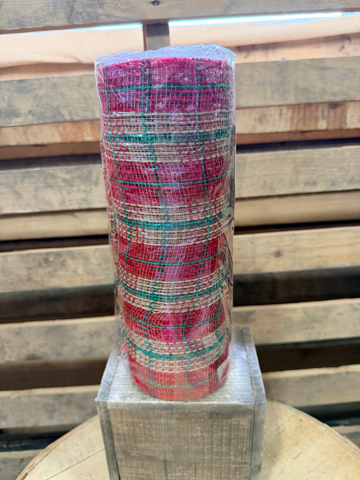 10" x 10Y plaid fabric mesh - Ry8341CY