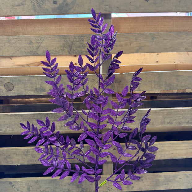 28" Purple Fern Spray - 86009PU