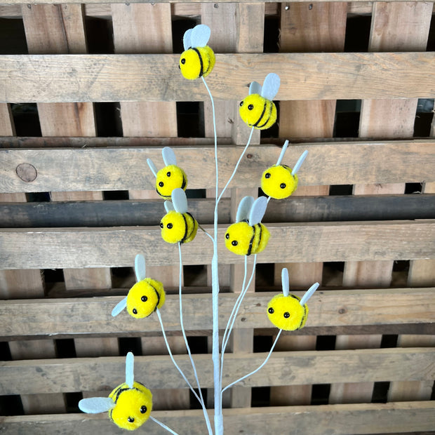 26" Bumble bees Spray - 63490YW