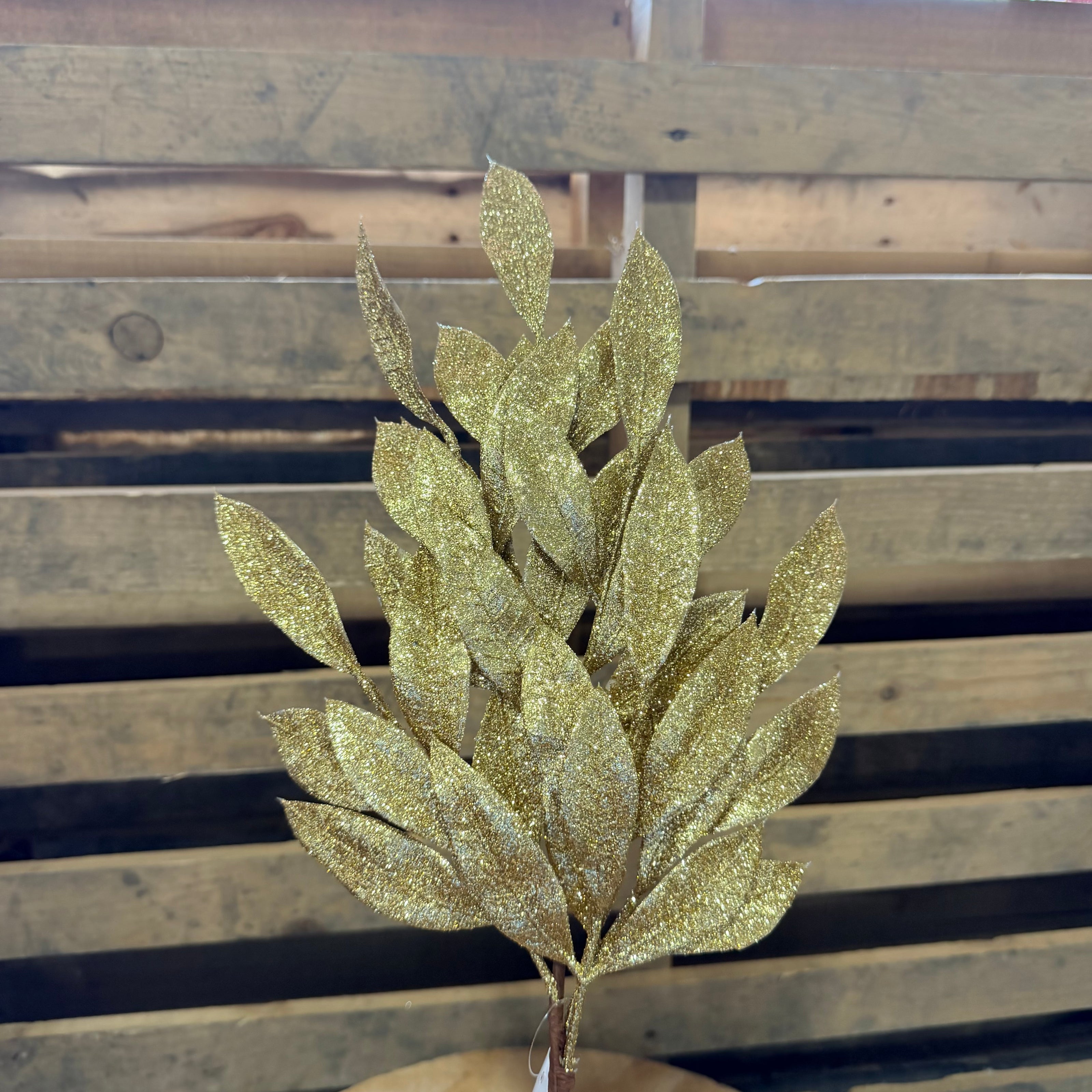 26” LAUREL LEAF SPRAY GOLD - 68451
