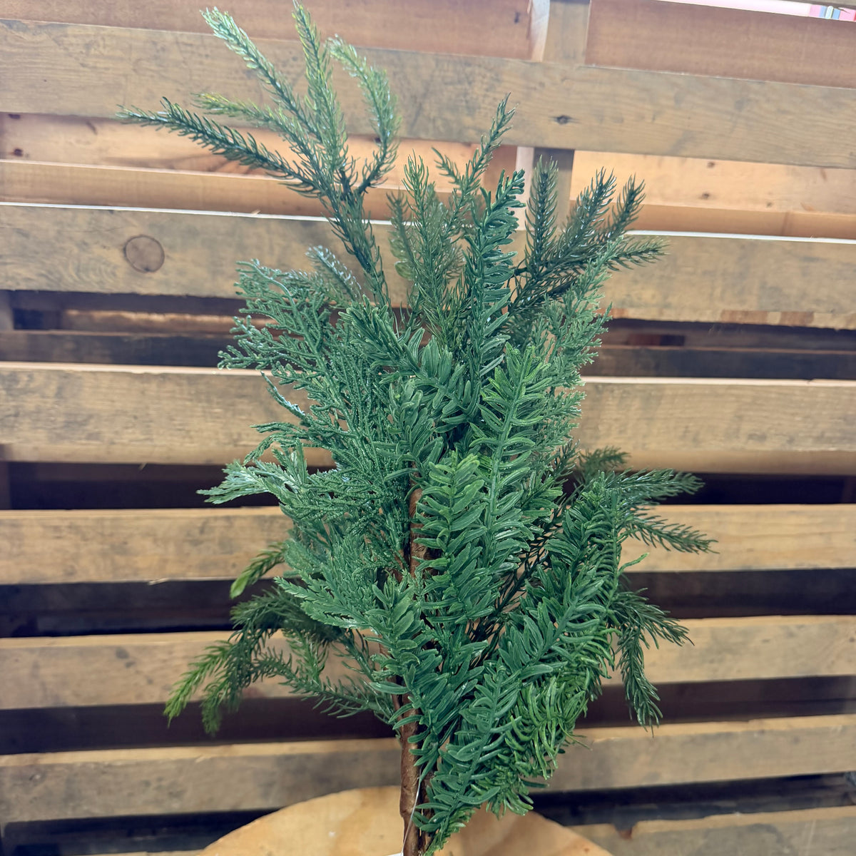30” Mixed Greenery Pick  - XX974909
