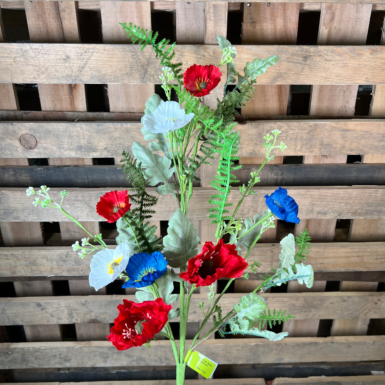 27" Poppy Fern Spray - 74204SP27