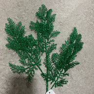 23” green fern pick  - XS250406