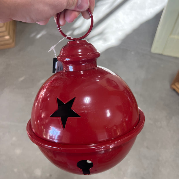 6"DIA Red JINGLE BELL - RAA230603