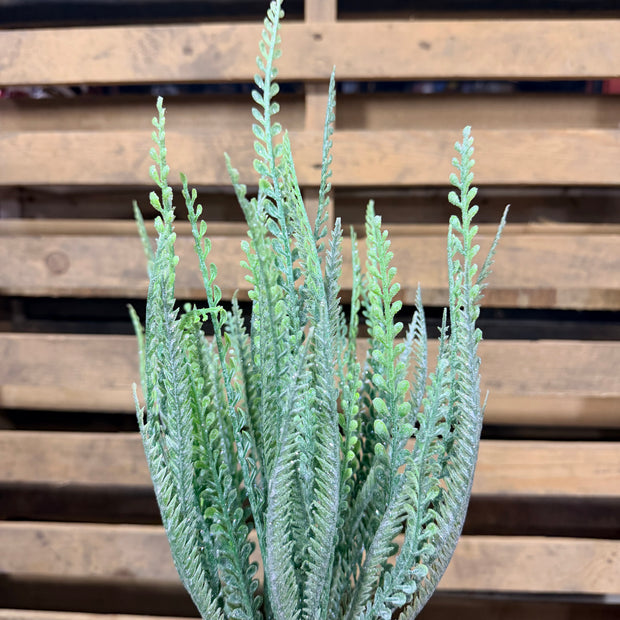 20"  Iced Beaded Grass Bush - 86615ICE