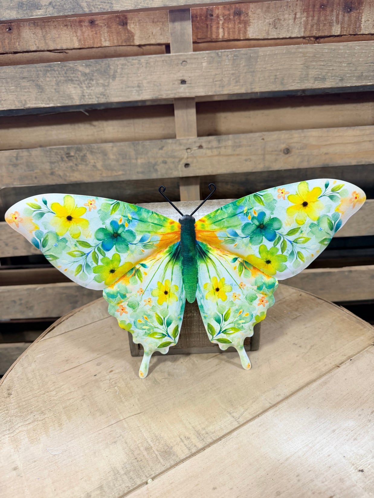 13.5”  Botanical Butterfly sign - MD1734K4