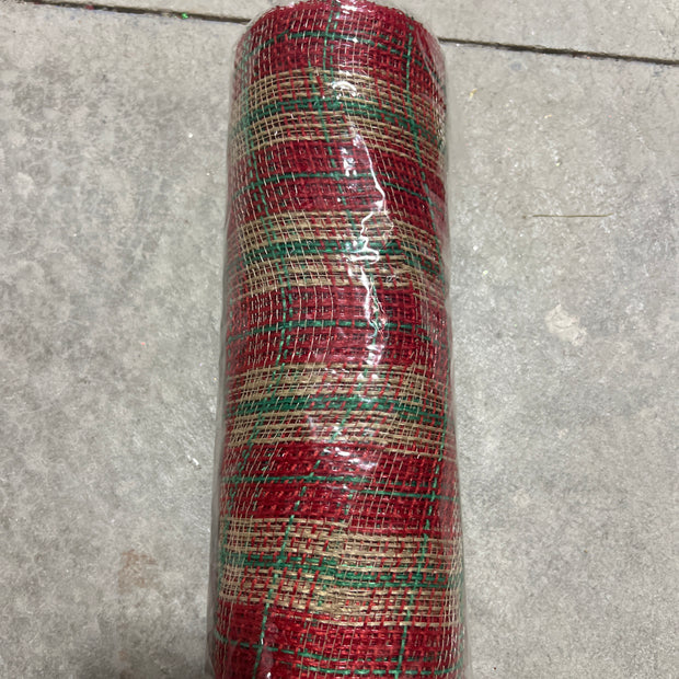 10" x 10Y plaid fabric mesh - Ry8341CY