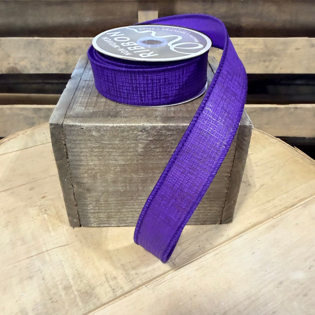 1" x 10yd Purple ribbon - NR100823