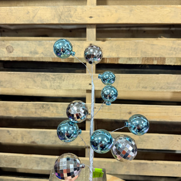 16"  Disco Ornament Ball Pick  - 86352BLSV