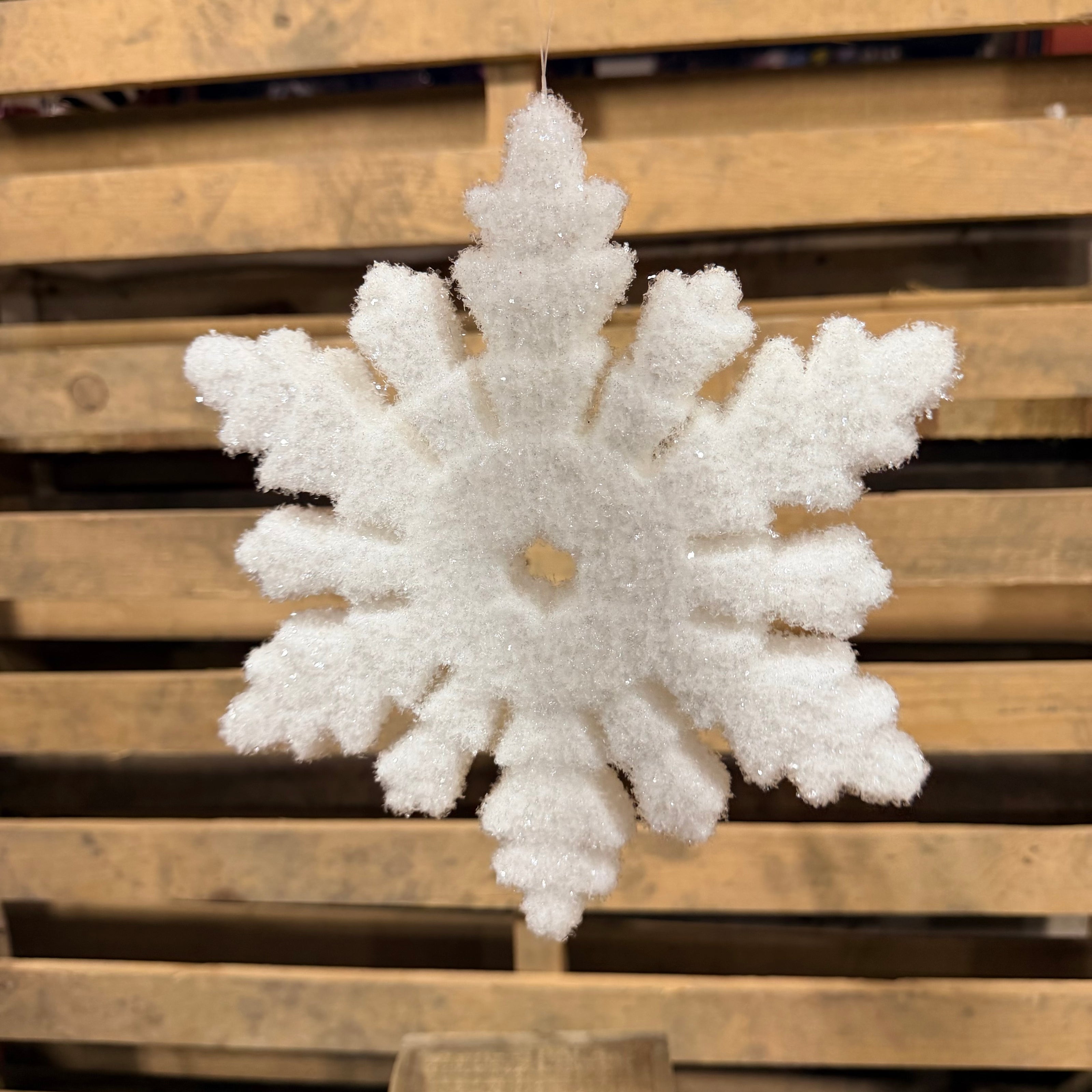 9.25” Snowflake ornament - XY7961B