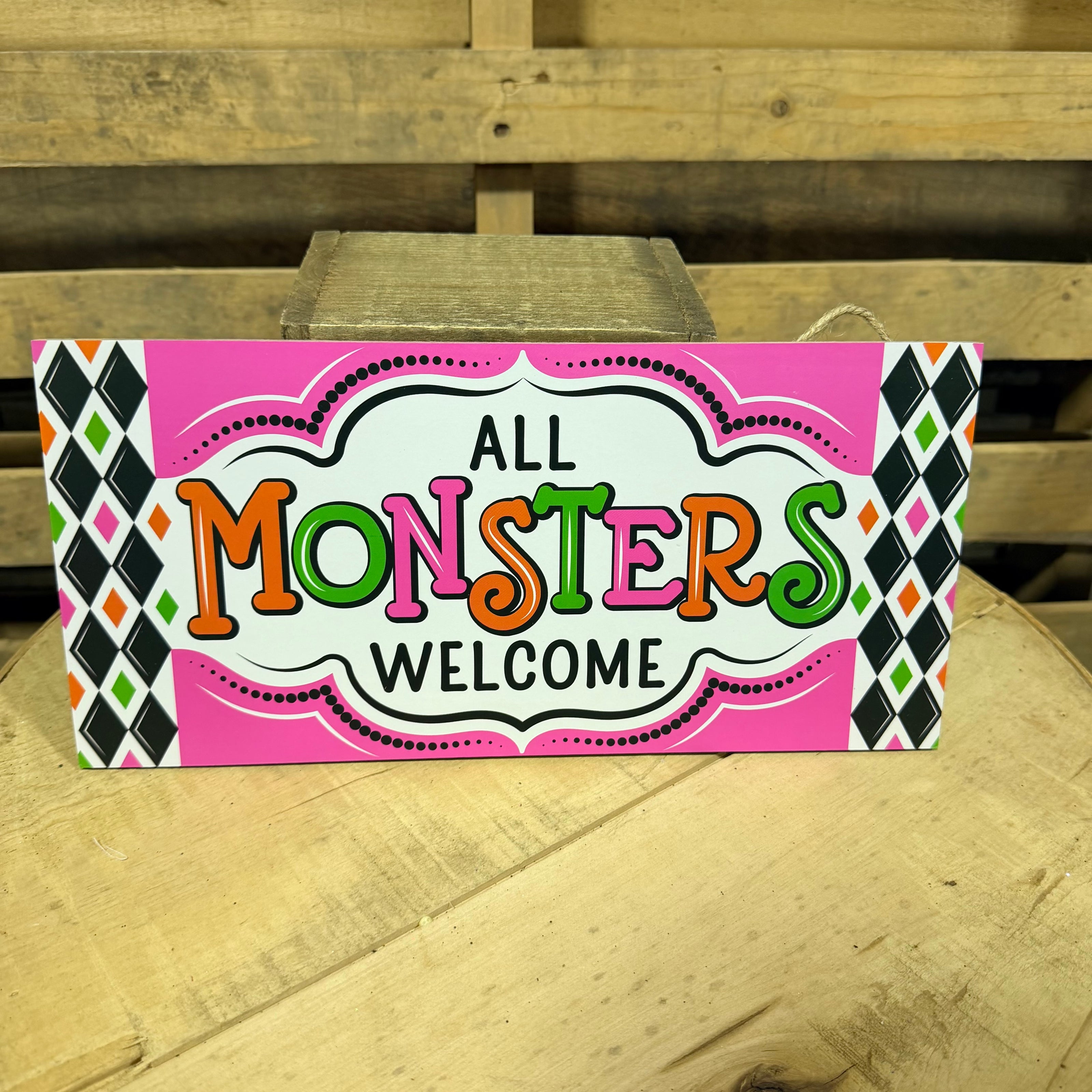 12.5” Monster sign - AP7459K4
