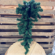 30”H Evergreen tear drop swag base - XX930209