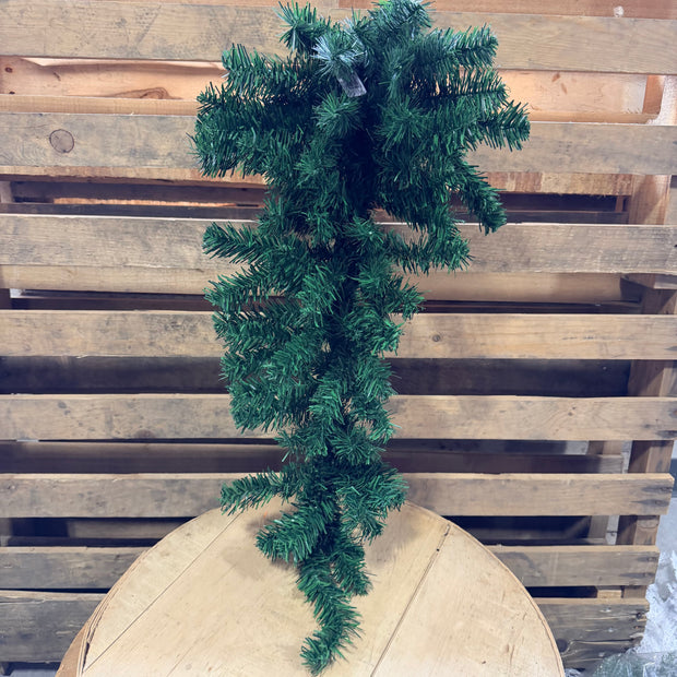 30”H Evergreen tear drop swag base - XX930209