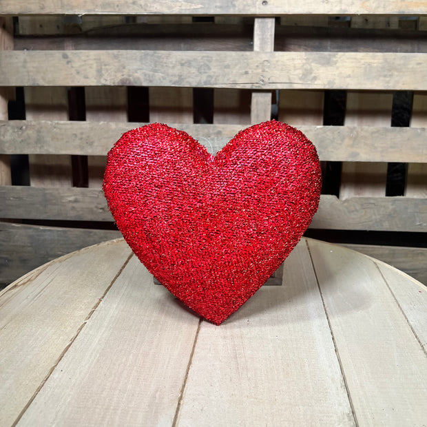 8” red foam  heart  - 9740486sm