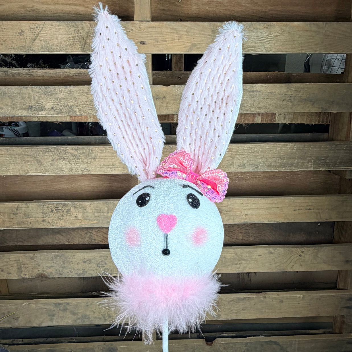 26"  Bunny Head Fur Spray  - 63900PK