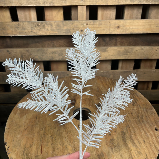 23.5 Inch pearl hemlock spray  - xv767741