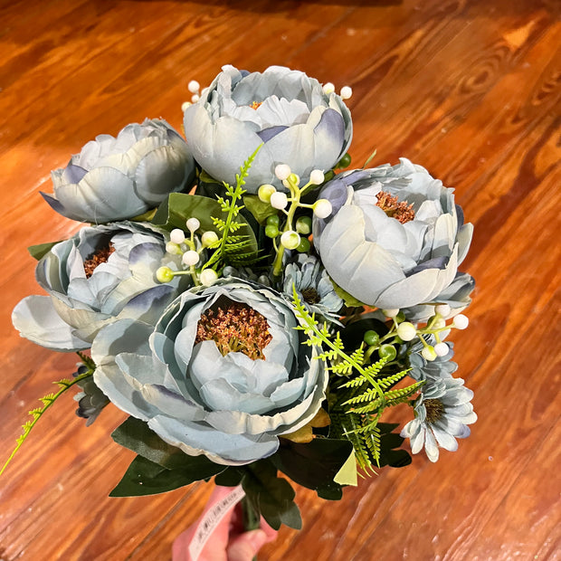 18 inch blue peony bush  - GPB243140