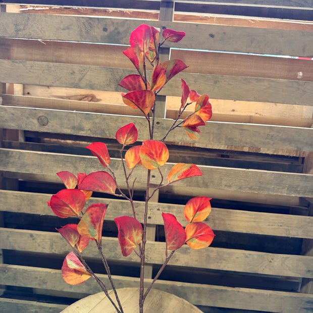 35” Aspen Leaf Spray Spice - 6081W9935