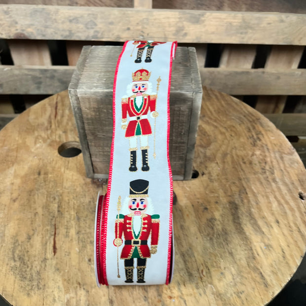 2.5 "X10YD nutcracker Wired Ribbon - RGC157230