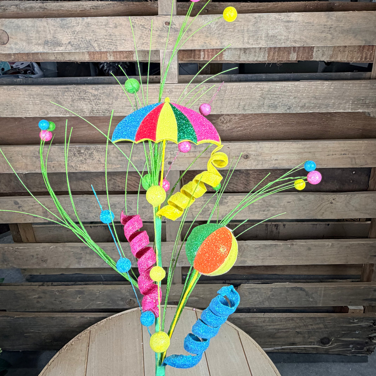 34" Beach Umbrella Ball Spray - 62394SUM