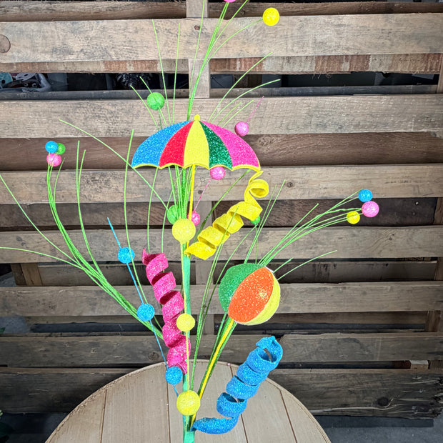 34" Beach Umbrella Ball Spray - 62394SUM