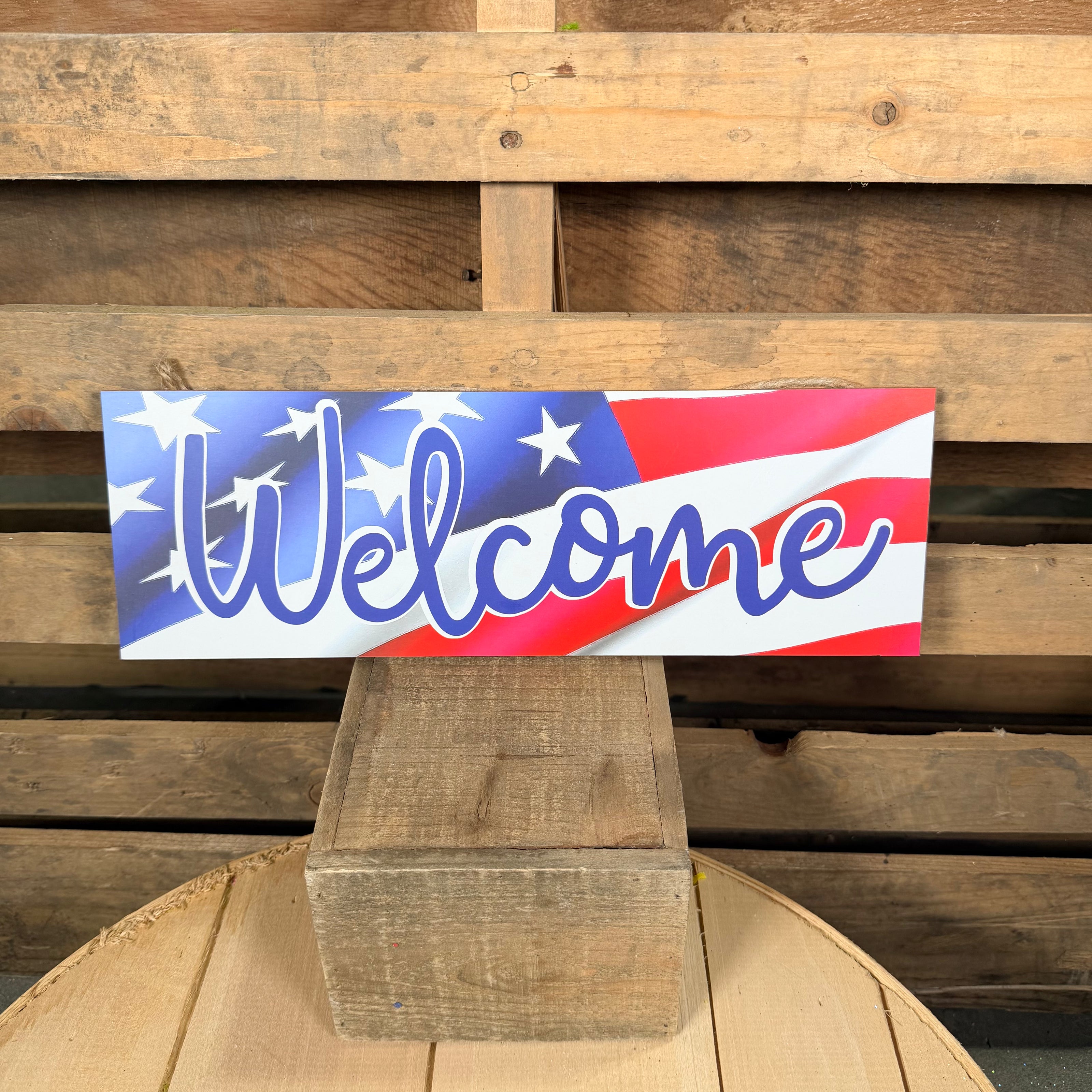 15” Welcome sign - AP8036