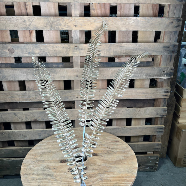 44”H metallic  champagne fern spray - DCSP5239CH