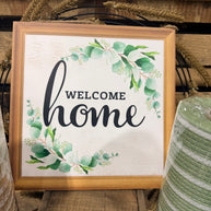 Welcome Home wreath kit - DIY wreath kit - Homekit1