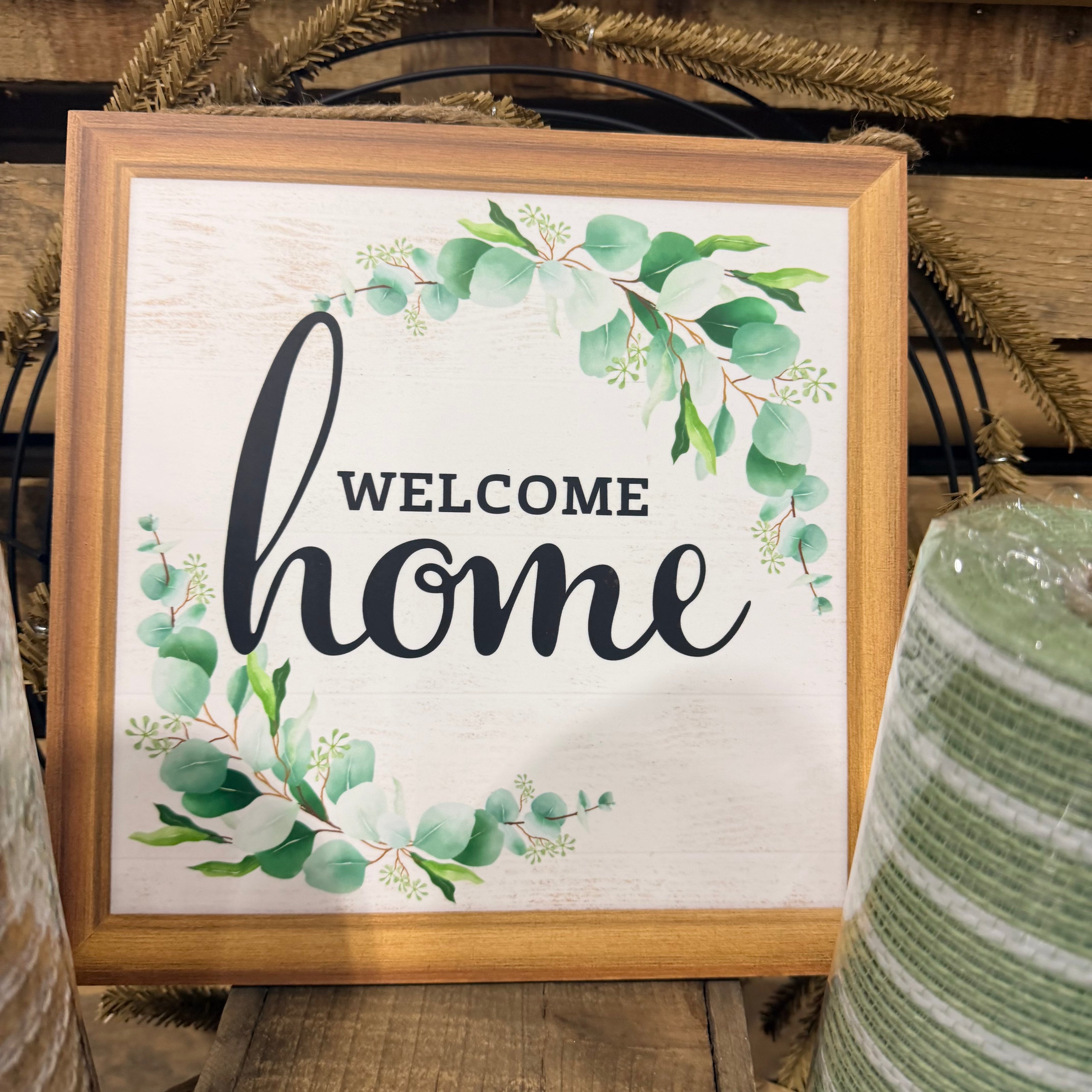Welcome Home wreath kit - DIY wreath kit - Homekit1