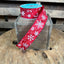 1.5 "X10YD red snowflake Wired Ribbon - RGE140924*
