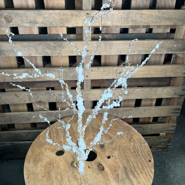 32in snowy iced branch stray - 85718WT